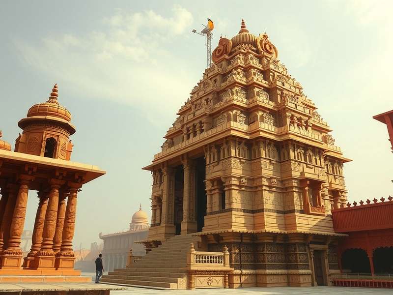 Smash Hit - Indian Temple Level Smash Hit India temple level with traditional Indian architecture